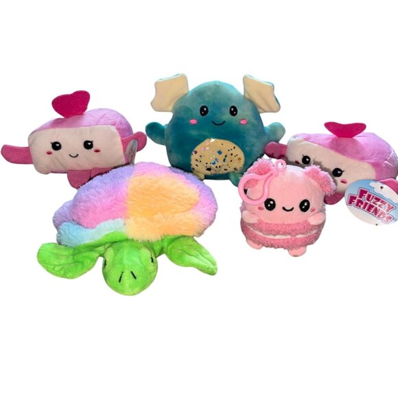 5 Piece Soft Plush Lot-GUC - Picture 1 of 5